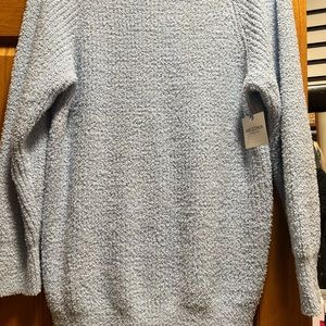 Light blue sweater dress size medium extra soft